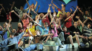 Colorado Children's Chorale performers on stage.