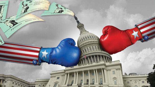 Capital building with debt ceiling