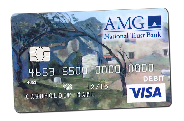 AMG's banking debit card