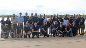 Photo of AMG Volunteers at the Boys Scouts Fishing Derby