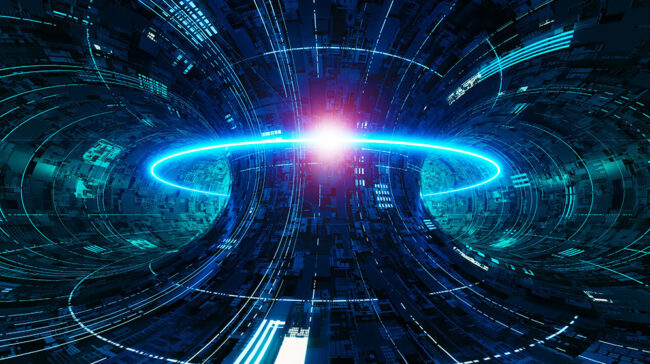 Photo of a fusion reactor