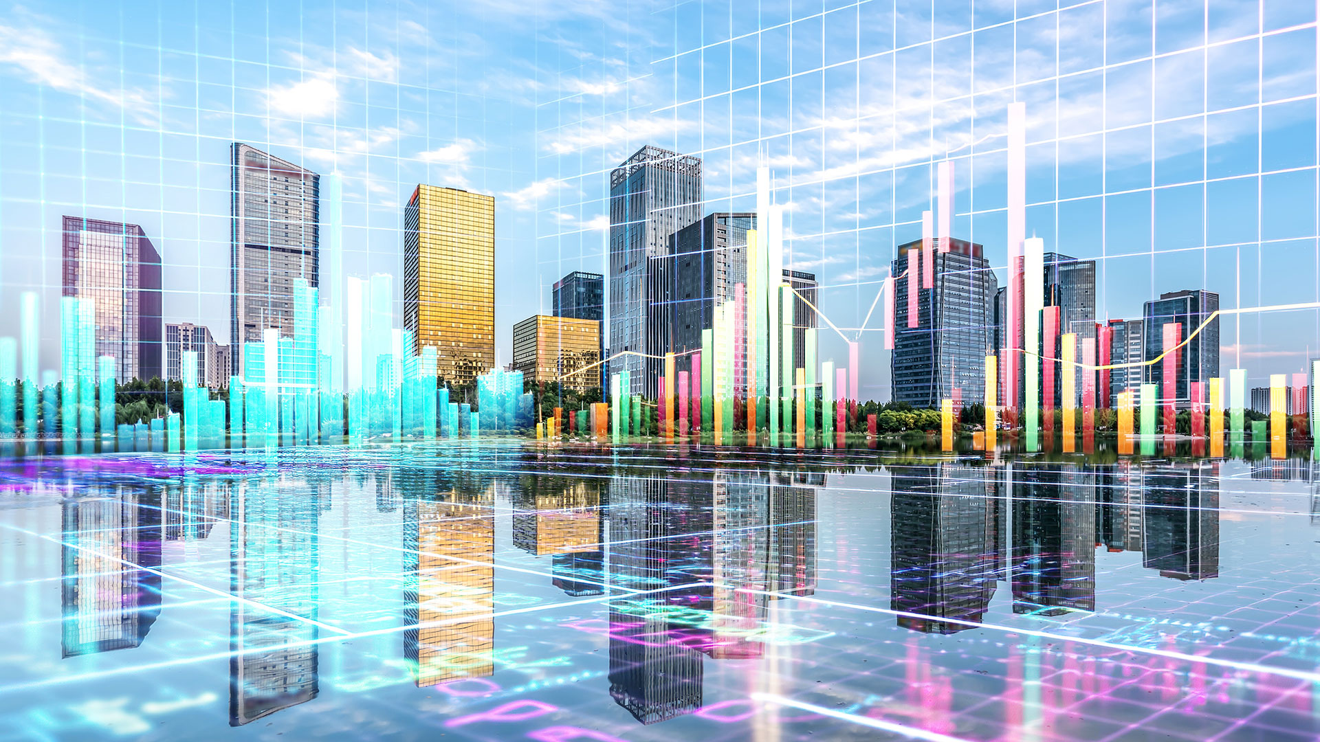 Photo of a city scape