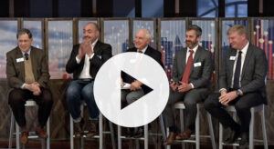 Photo of speakers at webinar