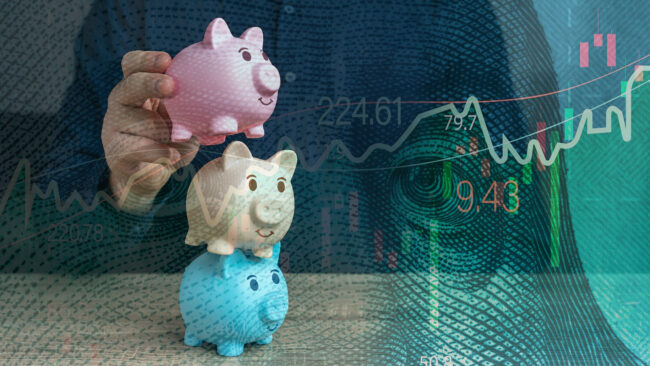 Photo of three piggy banks