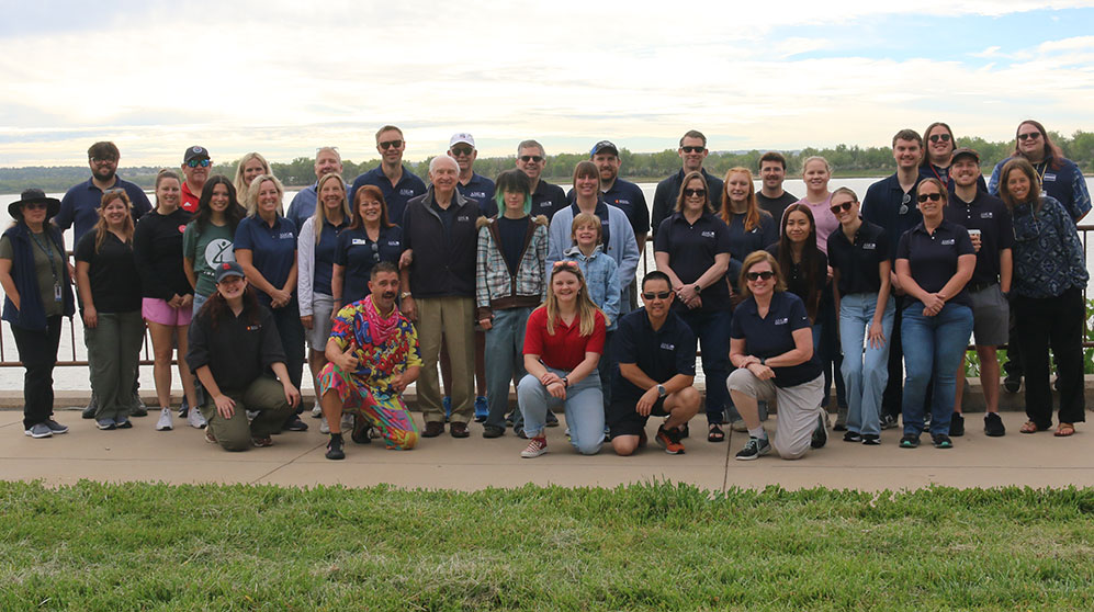 Photo of volunteers at the 2026 Fishing Derby